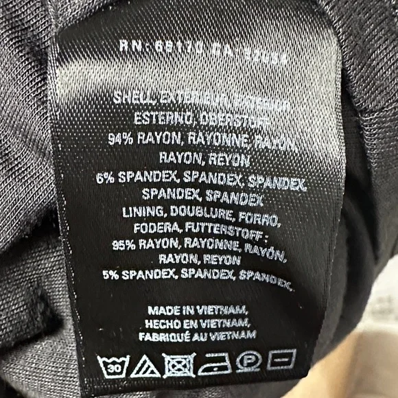 Anthropologie ett:twa Coreyell Black Floral Turtleneck Short Sleeve Dress S - Picture 6 of 6